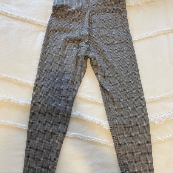 Zara Basic Black White Houndstooth Leggings Size Small - Picture 7 of 11